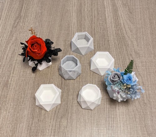 香薰永生花擴香石DIY包套裝 ~典雅紅玫瑰